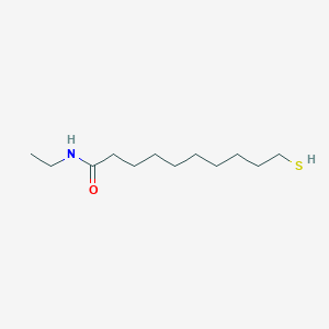 N-Ethyl-10-sulfanyldecanamide