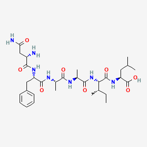 L-Leucine, L-asparaginyl-L-phenylalanyl-L-alanyl-L-alanyl-L-isoleucyl-