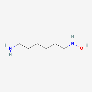 molecular formula C6H16N2O B15412413 1,6-Hexanediamine, N-hydroxy- CAS No. 337905-45-0