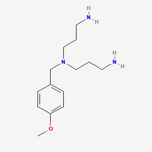 N~1~-(3-Aminopropyl)-N~1~-[(4-methoxyphenyl)methyl]propane-1,3-diamine