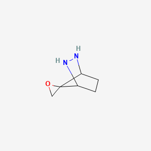 Spiro[2,3-diazabicyclo[2.2.1]heptane-7,2'-oxirane]