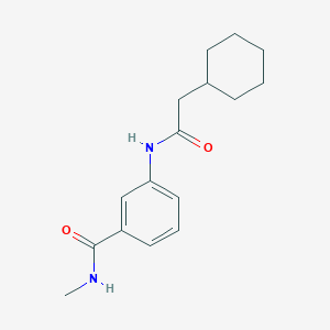 Benzamide, 3-[(cyclohexylacetyl)amino]-N-methyl-