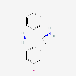 1,2-Propanediamine, 1,1-bis(4-fluorophenyl)-, (2S)-