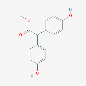 molecular formula C15H14O4 B154125 甲基双(4-羟基苯基)乙酸酯 CAS No. 5129-00-0
