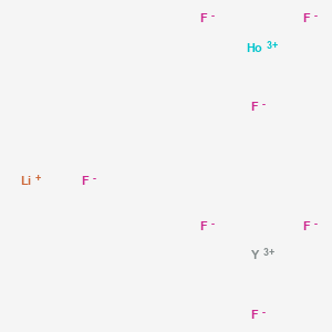 Holmium lithium yttrium fluoride (1/1/1/7)