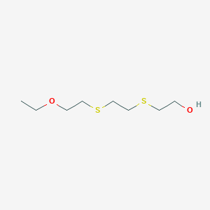 2-({2-[(2-Ethoxyethyl)sulfanyl]ethyl}sulfanyl)ethan-1-ol