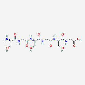 L-Serylglycyl-L-serylglycyl-L-serylglycine