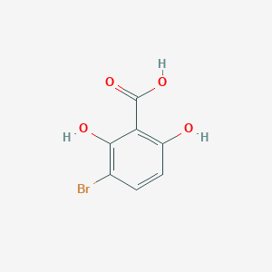 molecular formula C7H5BrO4 B015413 3-溴-2,6-二羟基苯甲酸 CAS No. 26792-49-4