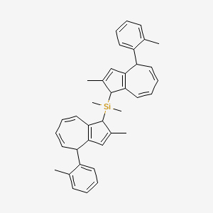 Dimethylbis[2-methyl-4-(2-methylphenyl)-1,4-dihydroazulen-1-yl]silane