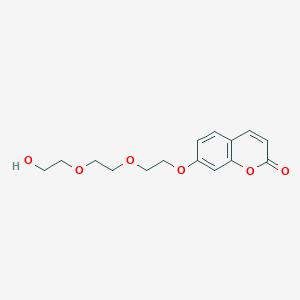 7-{2-[2-(2-Hydroxyethoxy)ethoxy]ethoxy}-2H-1-benzopyran-2-one