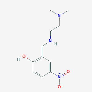 2-(((2-(Dimethylamino)ethyl)amino)methyl)-4-nitrophenol