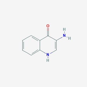 B154131 3-Aminoquinolin-4-ol CAS No. 129377-66-8