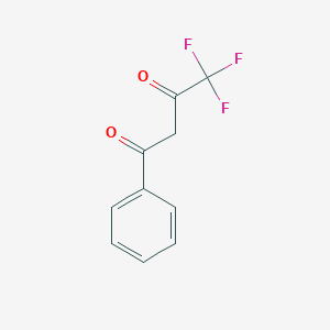 molecular formula C10H7F3O2 B154133 4,4,4-三氟-1-苯基-1,3-丁二酮 CAS No. 326-06-7