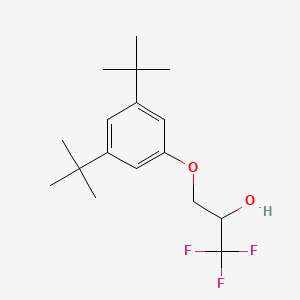 3-(3,5-Di-tert-butylphenoxy)-1,1,1-trifluoropropan-2-ol