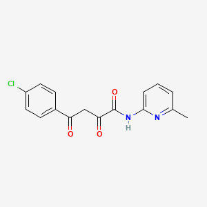 Benzenebutanamide, 4-chloro-alpha,gamma-dioxo-N-(6-methyl-2-pyridinyl)-