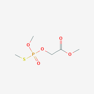 Methyl {[methoxy(methylsulfanyl)phosphoryl]oxy}acetate