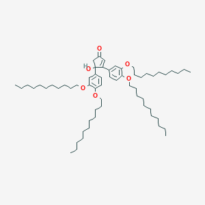 3,4-Bis[3,4-bis(undecyloxy)phenyl]-4-hydroxycyclopent-2-EN-1-one