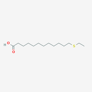 12-(Ethylthio)dodecanoic acid