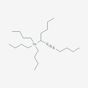 Tributyl(undec-6-YN-5-YL)stannane