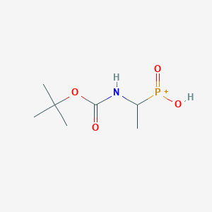 Carbamic acid, [1-(hydroxyphosphinyl)ethyl]-, 1,1-dimethylethyl ester