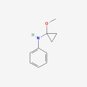 N-(1-Methoxycyclopropyl)aniline