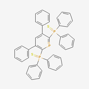 Phosphorin, 2,6-bis(diphenylphosphinothioyl)-3,5-diphenyl-