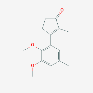 3-(2,3-Dimethoxy-5-methylphenyl)-2-methylcyclopent-2-en-1-one