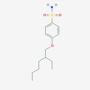 Benzenesulfonamide, 4-[(2-ethylhexyl)oxy]-