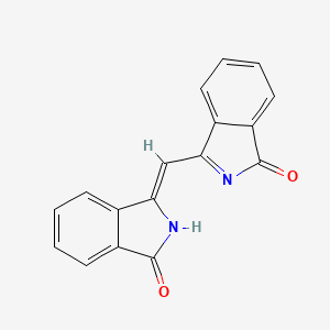 3-(3-Oxo-2,3-dihydro-1h-isoindol-1-ylidenemethyl)-1h-isoindol-1-one