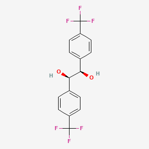 1,2-Ethanediol, 1,2-bis[4-(trifluoromethyl)phenyl]-, (1R,2R)-