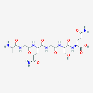 L-Alanylglycyl-L-glutaminylglycyl-L-seryl-L-glutamine