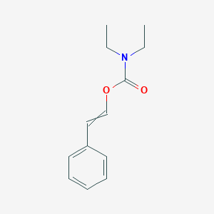 2-Phenylethenyl diethylcarbamate