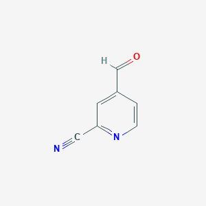 molecular formula C7H4N2O B154140 4-甲酰基吡啶-2-腈 CAS No. 131747-70-1