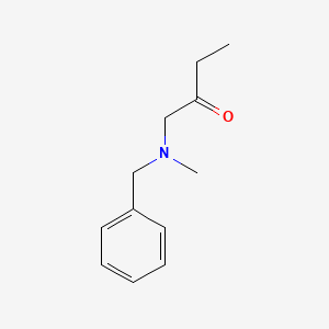 1-[Benzyl(methyl)amino]butan-2-one