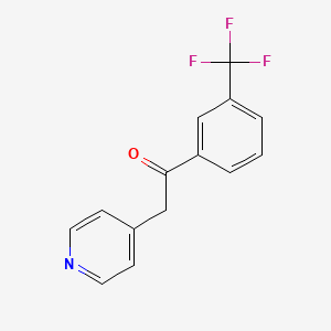 2-(4-Pyridyl)-1-(3-trifluoromethylphenyl)ethanone