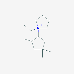 Pyrrolidinium, 1-ethyl-1-(2,4,4-trimethylcyclopentyl)-