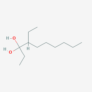 4-Ethyldecane-3,3-diol