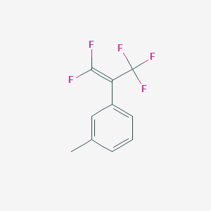 1-Methyl-3-(1,1,3,3,3-pentafluoroprop-1-en-2-yl)benzene