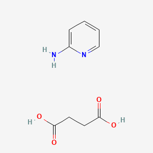 Butanedioic acid;pyridin-2-amine