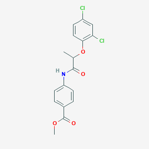 Methyl 4-{[2-(2,4-dichlorophenoxy)propanoyl]amino}benzoate