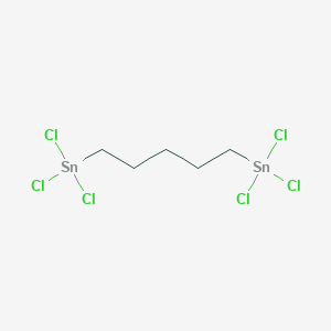 Stannane, 1,5-pentanediylbis[trichloro-