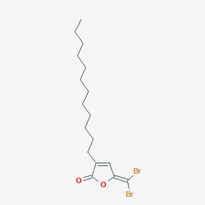 5-(Dibromomethylidene)-3-dodecylfuran-2(5H)-one