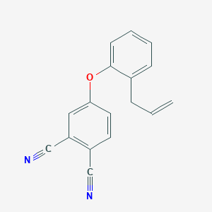 molecular formula C17H12N2O B15414637 4-(2-Allylphenoxy)phthalonitrile CAS No. 342651-71-2