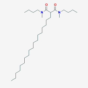 N~1~,N~3~-Dibutyl-N~1~,N~3~-dimethyl-2-octadecylpropanediamide