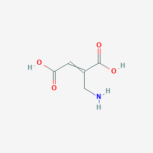 2-(Aminomethyl)but-2-enedioic acid