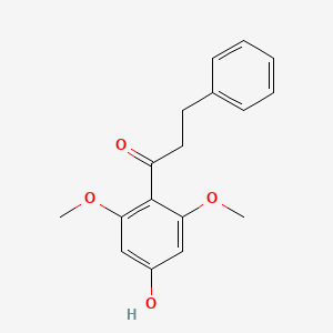 1-(4-Hydroxy-2,6-dimethoxyphenyl)-3-phenylpropan-1-one