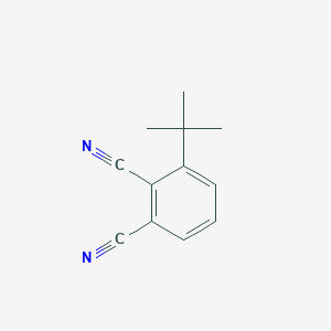 molecular formula C12H12N2 B15414679 3-tert-Butylbenzene-1,2-dicarbonitrile CAS No. 168216-37-3