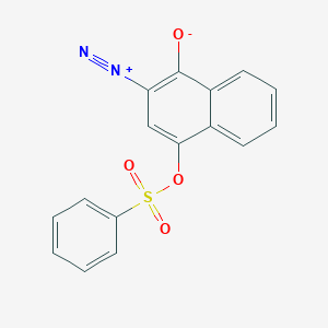 4-[(Benzenesulfonyl)oxy]-2-diazonionaphthalen-1-olate