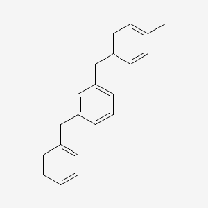 1-Benzyl-3-[(4-methylphenyl)methyl]benzene