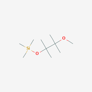 molecular formula C10H24O2Si B15414743 [(3-Methoxy-2,3-dimethylbutan-2-yl)oxy](trimethyl)silane CAS No. 185053-74-1